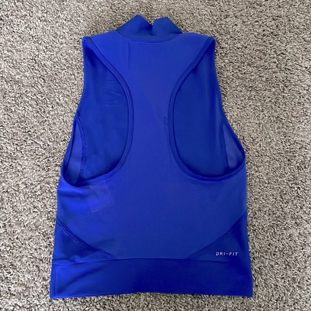 Nike Dri-Fit Mock Neck Racerback Tank Top - Picture 7 of 8